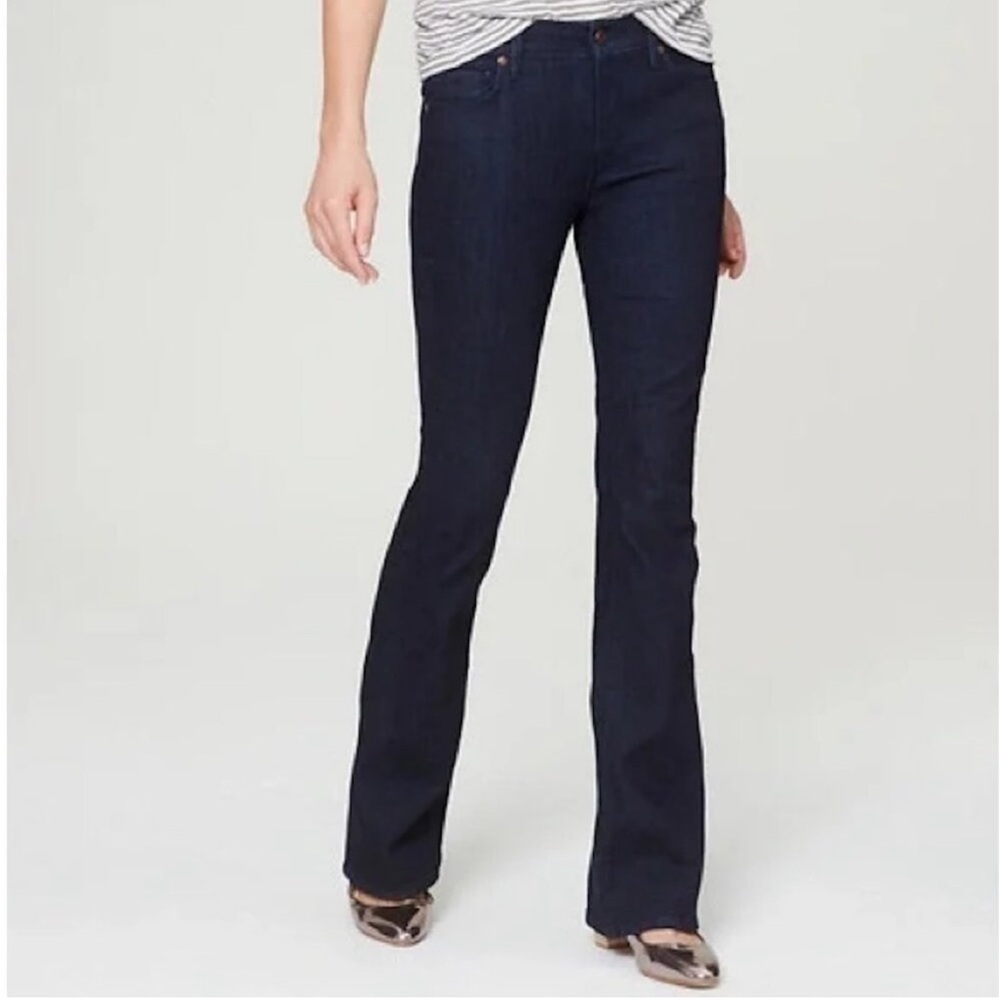 Curvy Flare Dark Wash Jeans
